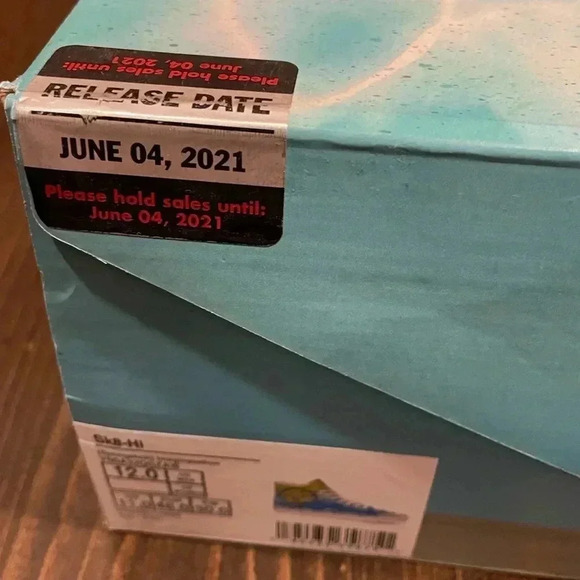 Vans Sk8-Hi SpongeBob SquarePants Imaginaaation Skate Shoes  Size 12 - Picture 4 of 7